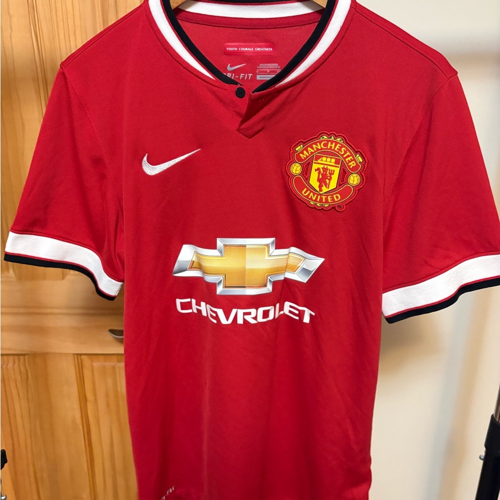 Nike Red Manchester United Soccer Jersey 2014